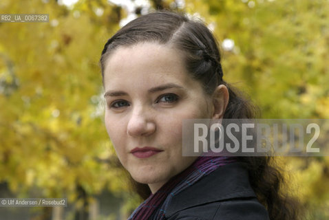 American writer Hannah Tinti. Paris, November 12, 2009 - ©Ulf Andersen/Rosebud2