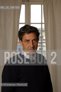 French demograph and essayist Emmanuel Todd. Paris, September 5, 2008 - ©Ulf Andersen/Rosebud2