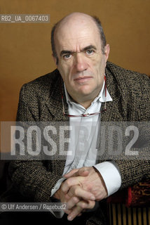 Irish writer Colm Toibin. Paris, January 12, 2011 - ©Ulf Andersen/Rosebud2