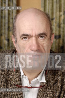 Irish writer Colm Toibin. Paris, January 12, 2011 - ©Ulf Andersen/Rosebud2