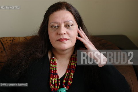 Russian writer Tatiana Tolstoi. Moscow, February 3, 2005 - ©Ulf Andersen/Rosebud2