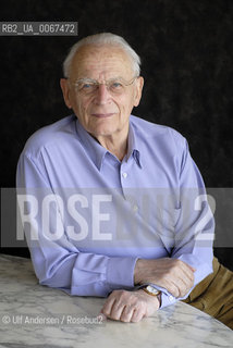 French sociologist Alain Touraine. Paris, June 25, 2010 - ©Ulf Andersen/Rosebud2