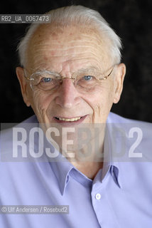 French sociologist Alain Touraine. Paris, June 25, 2010 - ©Ulf Andersen/Rosebud2