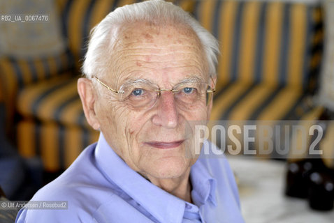 French sociologist Alain Touraine. Paris, June 25, 2010 - ©Ulf Andersen/Rosebud2