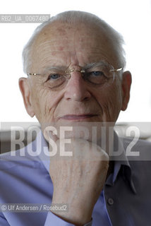 French sociologist Alain Touraine. Paris, June 25, 2010 - ©Ulf Andersen/Rosebud2