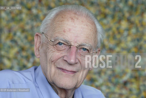 French sociologist Alain Touraine. Paris, June 25, 2010 - ©Ulf Andersen/Rosebud2