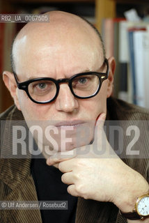 Italian writer Enzo Traverso. Paris, February 23, 2011 - ©Ulf Andersen/Rosebud2