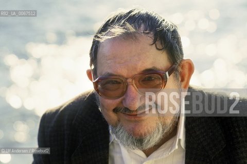 Czech writer Jan Trefulka. Paris February 21, 1990 - ©Ulf Andersen/Rosebud2