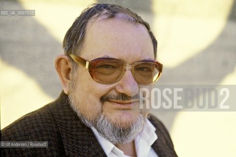 Czech writer Jan Trefulka. Paris February 21, 1990 - ©Ulf Andersen/Rosebud2