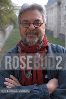 Canadian writer Michel Tremblay. Paris, October 19, 2002 - ©Ulf Andersen/Rosebud2