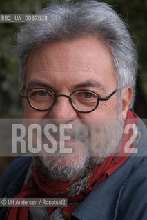 Canadian writer Michel Tremblay. Paris, October 19, 2002 - ©Ulf Andersen/Rosebud2