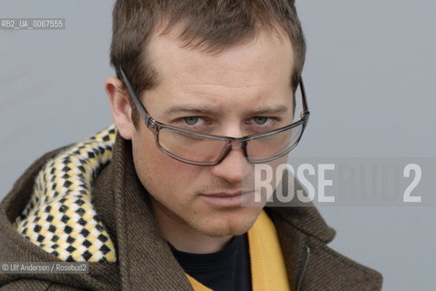 English writer Jonathan Trigell. Lyon, March 31, 2009 - ©Ulf Andersen/Rosebud2