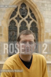 English writer Jonathan Trigell. Lyon, March 31, 2009 - ©Ulf Andersen/Rosebud2