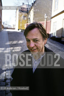 Swedish writer Goran Tunstrom. Stockholm, May 19, 1988 - ©Ulf Andersen/Rosebud2