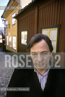 Swedish writer Goran Tunstrom. Stockholm, May 19, 1988 - ©Ulf Andersen/Rosebud2