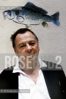 Swedish writer Goran Tunstrom. Paris, June 5, 1998 - ©Ulf Andersen/Rosebud2