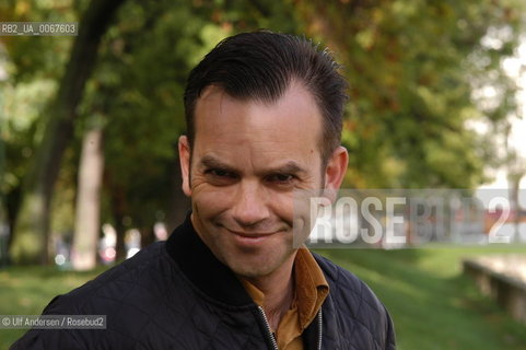 Canadian writer Michael Turner. Paris, October 15, 2004 - ©Ulf Andersen/Rosebud2