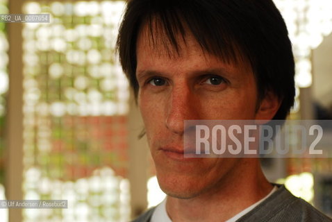 Saint Malo june 5. File photo; american author Brady Udall at book fair in Saint Malo, France.. ©Ulf Andersen/Rosebud2