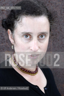 Russian born, American writer Anya Ulinich. Saint Malo, May 12, 2008 - ©Ulf Andersen/Rosebud2