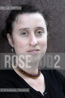 Russian born, American writer Anya Ulinich. Saint Malo, May 12, 2008 - ©Ulf Andersen/Rosebud2