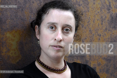 Russian born, American writer Anya Ulinich. Saint Malo, May 12, 2008 - ©Ulf Andersen/Rosebud2