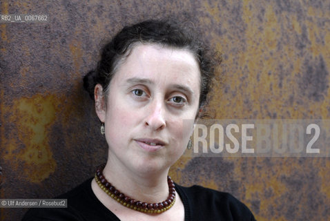 Russian born, American writer Anya Ulinich. Saint Malo, May 12, 2008 - ©Ulf Andersen/Rosebud2