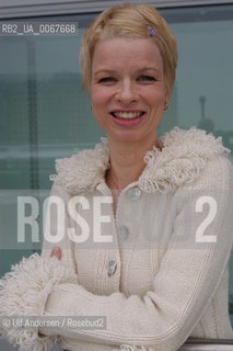 Norwegian author Linn Ullmann. Frankfurt, October 8, 2004 - ©Ulf Andersen/Rosebud2