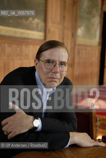 American writer Douglas Unger. Paris, September 25, 2008 - ©Ulf Andersen/Rosebud2