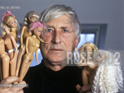 French illustrator, writer and artist Tomi Ungerer at home. Strasbourg, March 21, 2000 - ©Ulf Andersen/Rosebud2