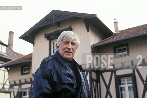 French illustrator, writer and artist Tomi Ungerer at home. Strasbourg, March 21, 2000 - ©Ulf Andersen/Rosebud2