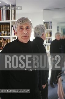 French illustrator, writer and artist Tomi Ungerer at home. Strasbourg, March 21, 2000 - ©Ulf Andersen/Rosebud2