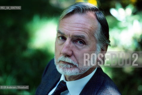 Barry Unsworth in Paris to promote his book.. ©Ulf Andersen/Rosebud2