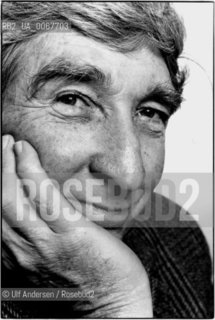 American writer John Updike. Paris, April 8, 1984 - ©Ulf Andersen/Rosebud2