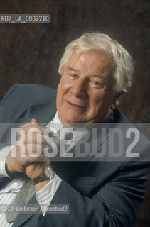 English actor Peter Ustinov. Paris, April 10, 1991 - ©Ulf Andersen/Rosebud2