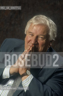 English actor Peter Ustinov. Paris, April 10, 1991 - ©Ulf Andersen/Rosebud2