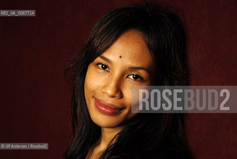 Indonesian writer Ayu Utami. Paris, December 5, 2007 - ©Ulf Andersen/Rosebud2