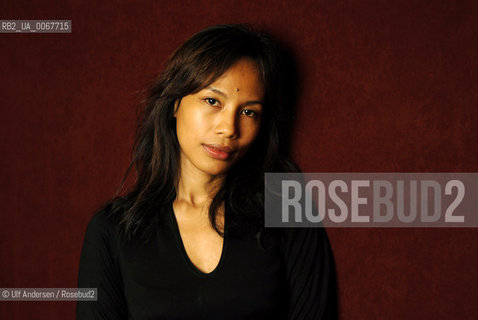 Indonesian writer Ayu Utami. Paris, December 5, 2007 - ©Ulf Andersen/Rosebud2