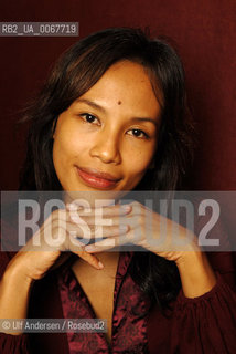 Indonesian writer Ayu Utami. Paris, December 5, 2007 - ©Ulf Andersen/Rosebud2