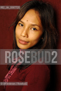 Indonesian writer Ayu Utami. Paris, December 5, 2007 - ©Ulf Andersen/Rosebud2