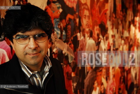 Indian writer Ardashir Vakil. Lille, December 10, 2006 - ©Ulf Andersen/Rosebud2