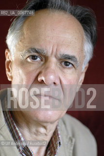 Colombian writer Fernando Vallejo. Paris, November 16, 2010 - ©Ulf Andersen/Rosebud2