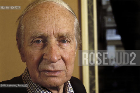 Afrikaner and English writer Laurens Van der Post (1906-1996). Paris, February 15, 1987 - ©Ulf Andersen/Rosebud2