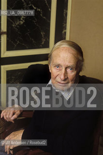 Afrikaner and English writer Laurens Van der Post (1906-1996). Paris, February 15, 1987 - ©Ulf Andersen/Rosebud2