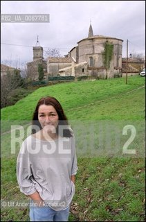 German writer Birgit Vanderbeke. Saint Quentin la Poterie, December 15, 2004 - ©Ulf Andersen/Rosebud2