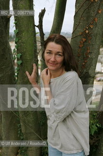 Birgit Vanderbeke at home in South of France.. ©Ulf Andersen/Rosebud2