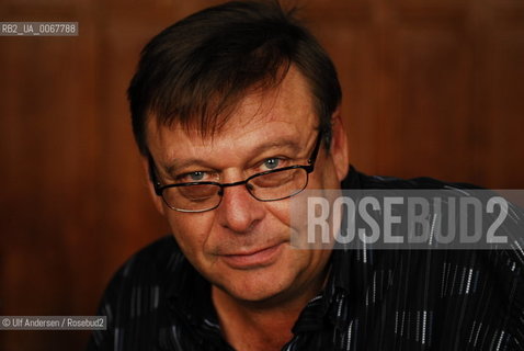 Canadian writer Guy Vanderhaeghe. Paris, September 30, 2006 - ©Ulf Andersen/Rosebud2