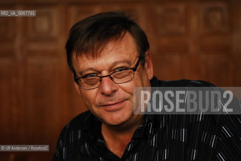 Canadian writer Guy Vanderhaeghe. Paris, September 30, 2006 - ©Ulf Andersen/Rosebud2