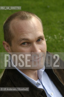 American writer David Vann. Paris, June 15, 2010 - ©Ulf Andersen/Rosebud2