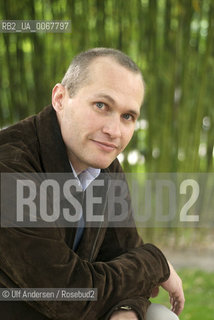 American writer David Vann. Paris, June 15, 2010 - ©Ulf Andersen/Rosebud2