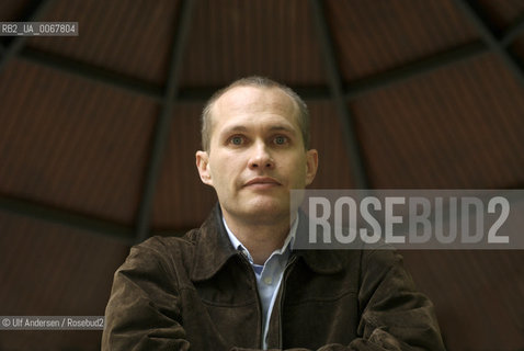 American writer David Vann. Paris, June 15, 2010 - ©Ulf Andersen/Rosebud2